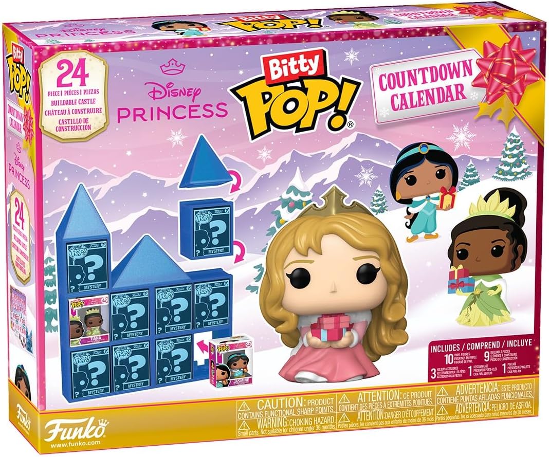 Disney Princess Funko Bitty Pop! Countdown Calendar