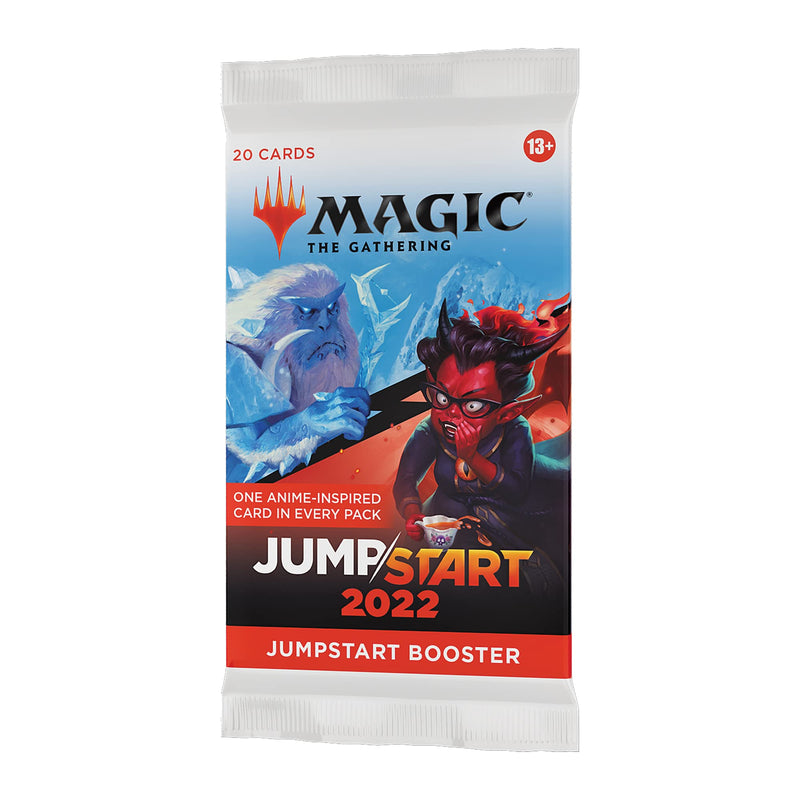 Magic the Gathering Jumpstart Booster, rear view