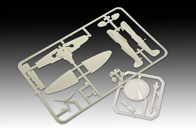 REVELL 03771 Supermarine Spitfire Mk.Ia & Hawker Hurricane Mk.I 1:144 Scale Model Plane - Image 4