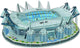 3D Stadium Puzzles Manchester City Etihad Stadium Puzzle