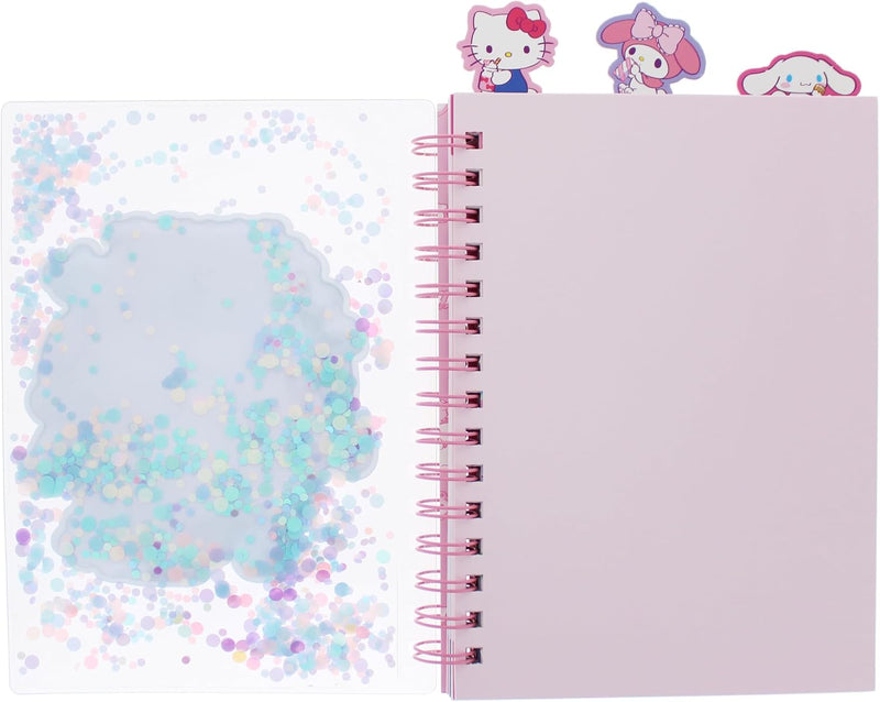 Hello Kitty and Friends A5 Glitter Notebook alternate view 2