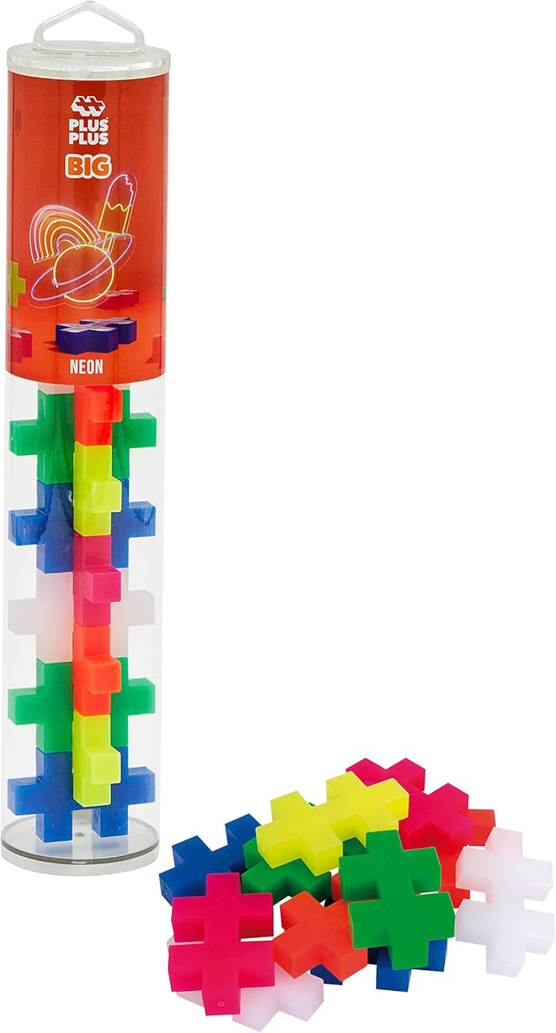 Plus Plus: BIG Neon Tube (15pc)