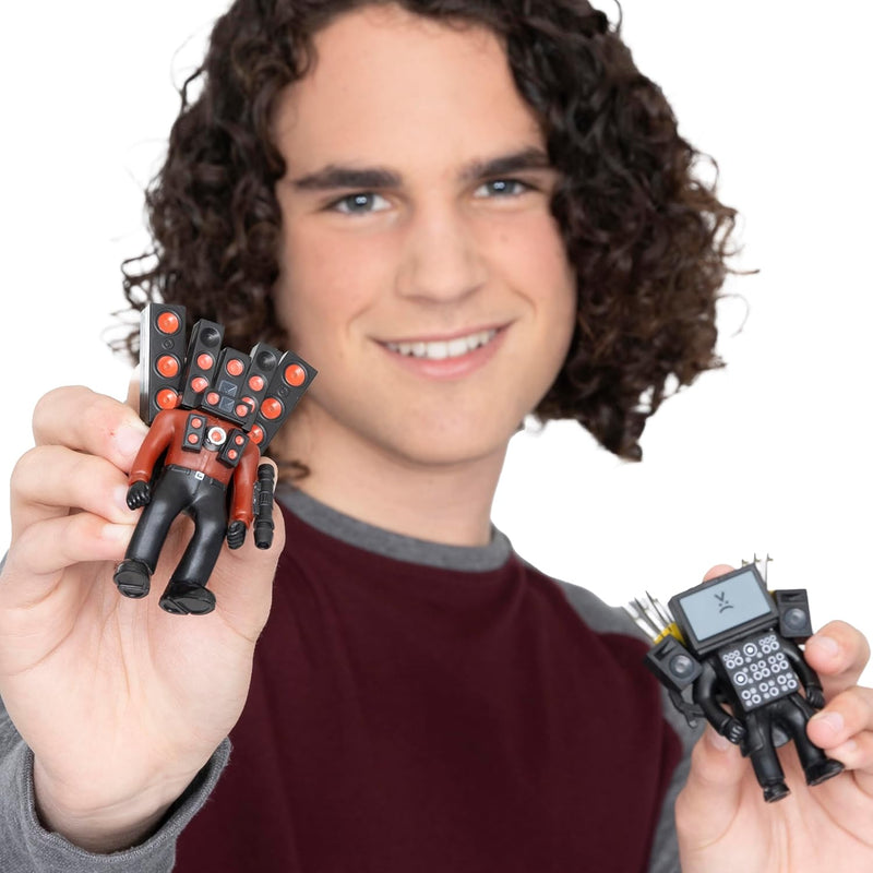 Skibidi Toilet Action Figure Mini Titan Collection Series One 3 Pack - Image 6