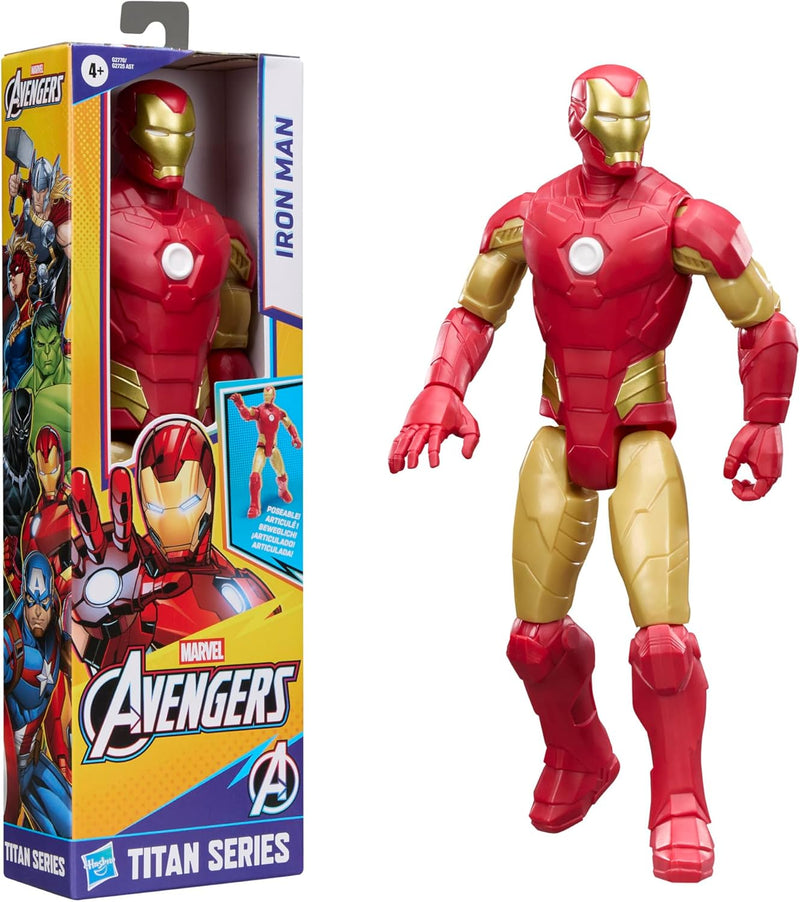Marvel Avengers Titan Series Iron Man Action Figure - Image 5