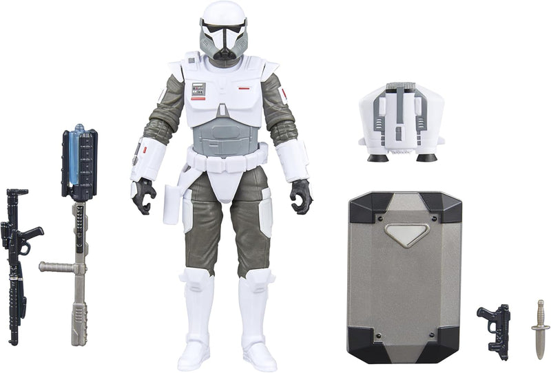 Star Wars The Vintage Collection Imperial Armored Commando Action Figure, side angle