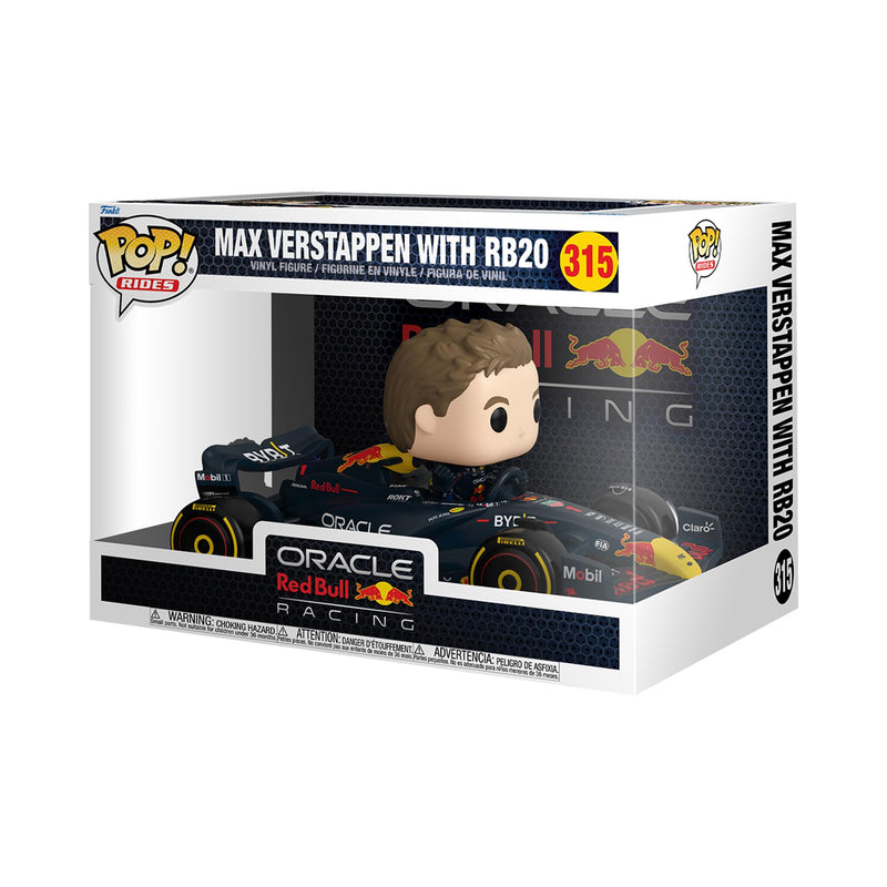 Max Verstappen with RB20 Formula 1 Funko POP! Rides Super De