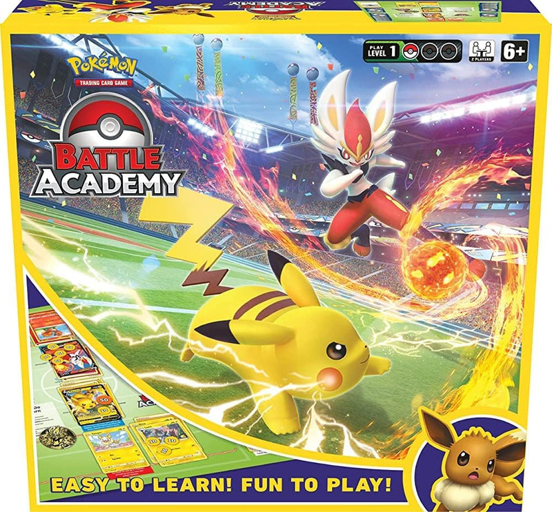 Pokemon Trading Card Game Battle Academy, close-up detail