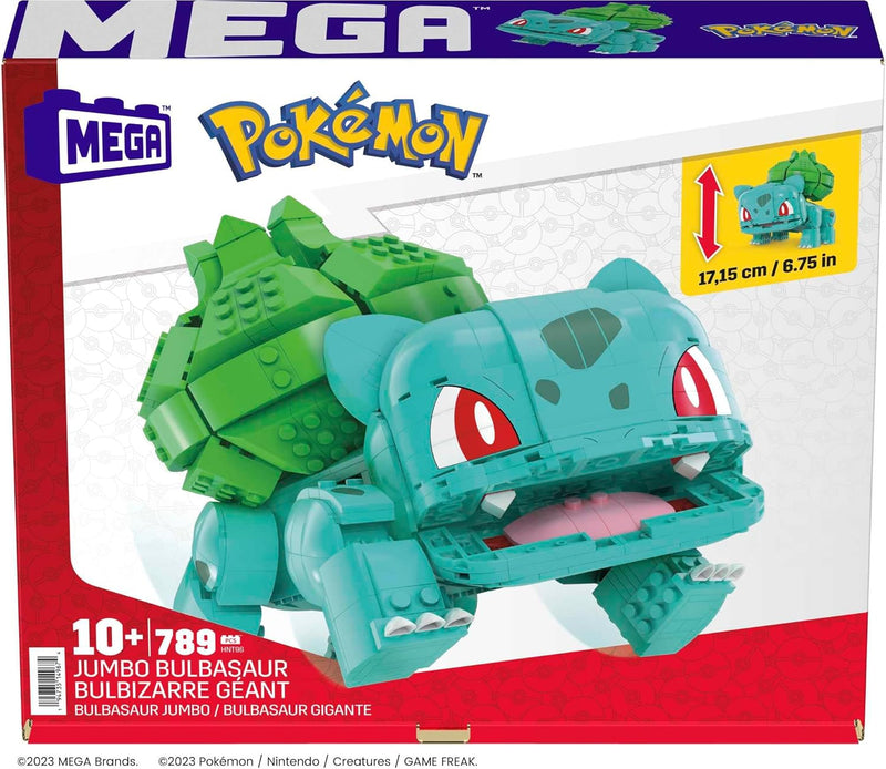 MEGA Pokemon - Jumbo Bulbasaur, side angle