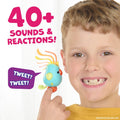 Fingerlings Sweet Tweets Interactive Bird: Lionel, close-up detail