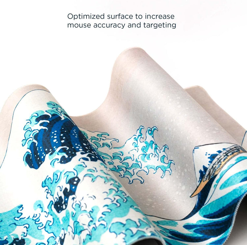 The Great Wave Of Kanagawa Hokusai Xl Mouse Mat