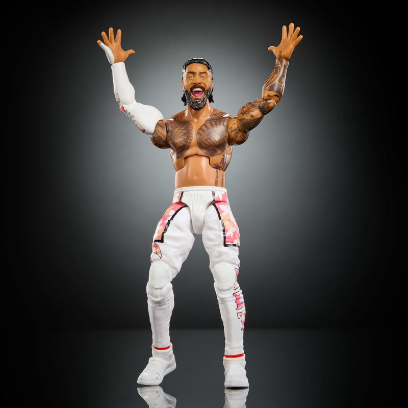 Jey Uso WWE Elite Collection Top Picks Action Figure close up detail