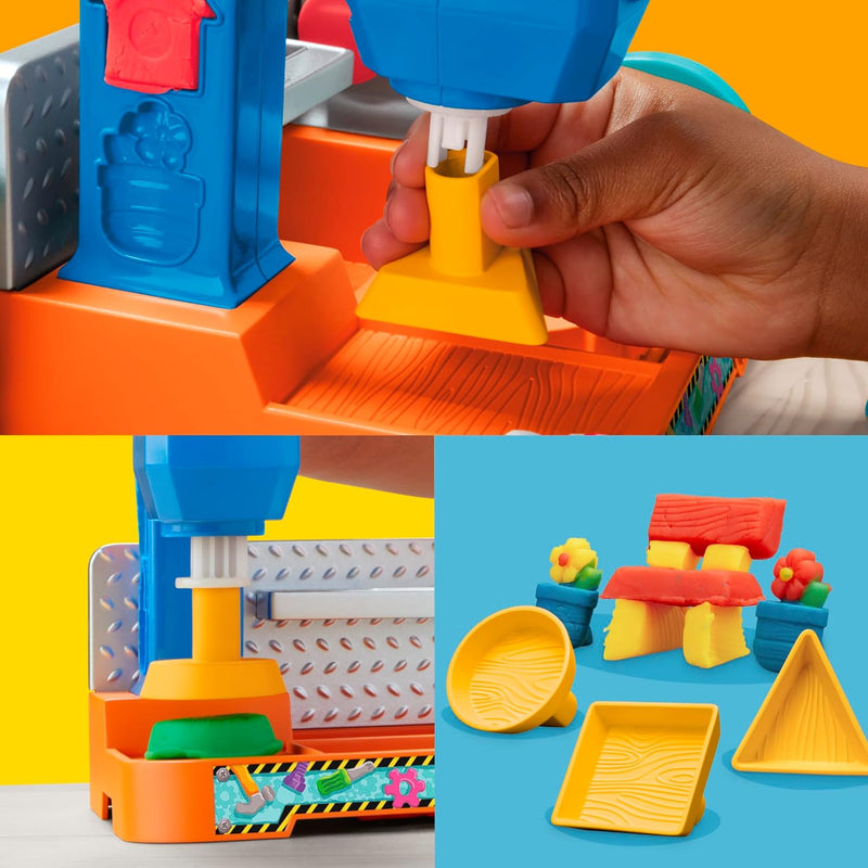 Play Doh Stamp N Saw Tool Bench Playset - Image 4