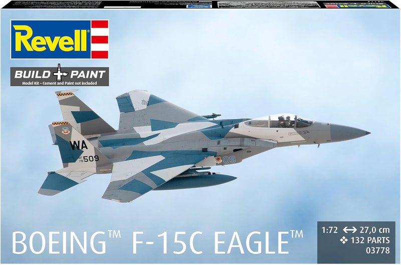 REVELL Boeing F 15C Eagle 1:72 Model Set - Image 2
