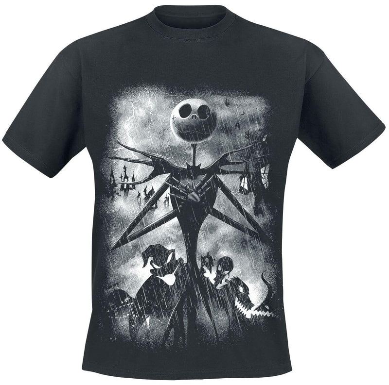 Disney Nightmare Before Christmas Stormy Skies T-Shirt