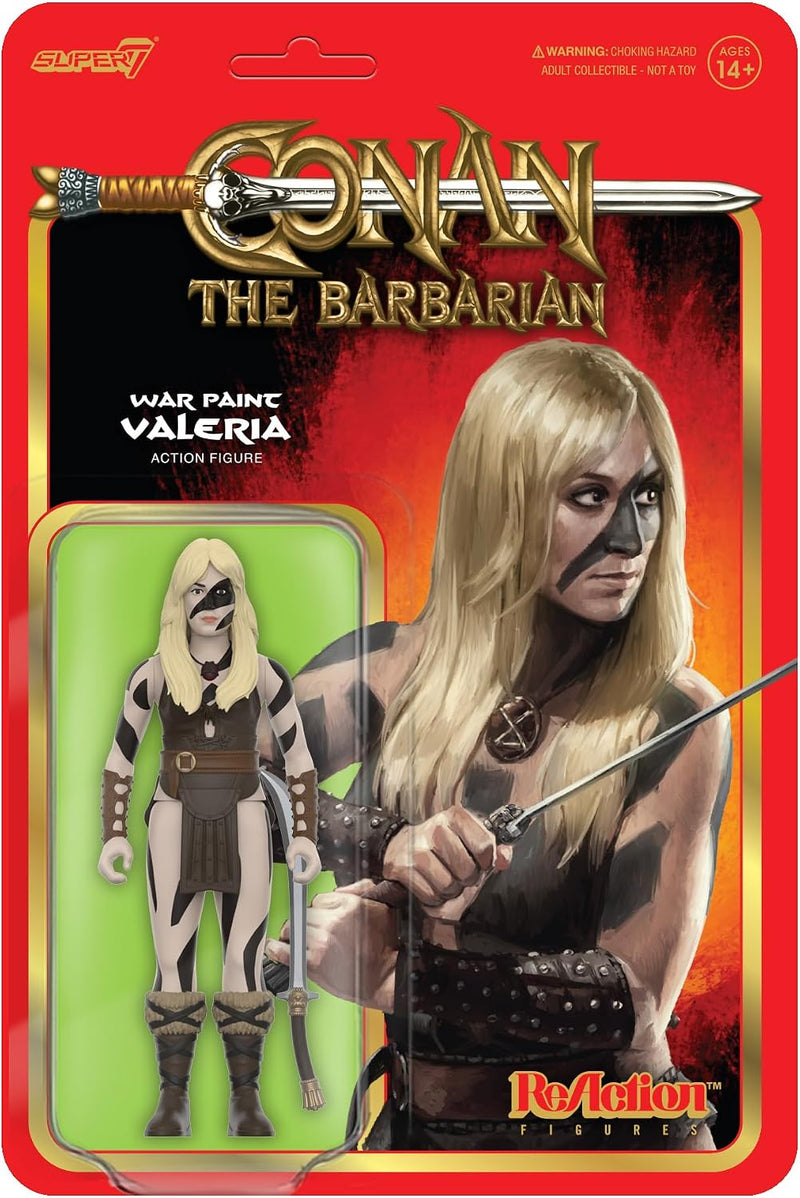 Valeria War Paint Conan the Barbarian ReAction 3.75-Inch Action Figure