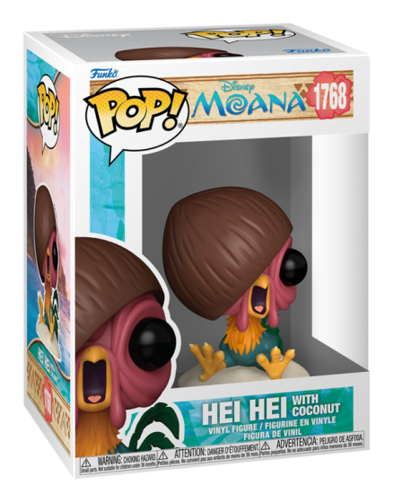 Moana - Hei Hei w/Coconut Funko Pop! Vinyl Figure