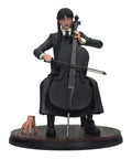 Wednesday - Wednesday With Cello 15CM Pvc Figure (Addams Fam, side angle