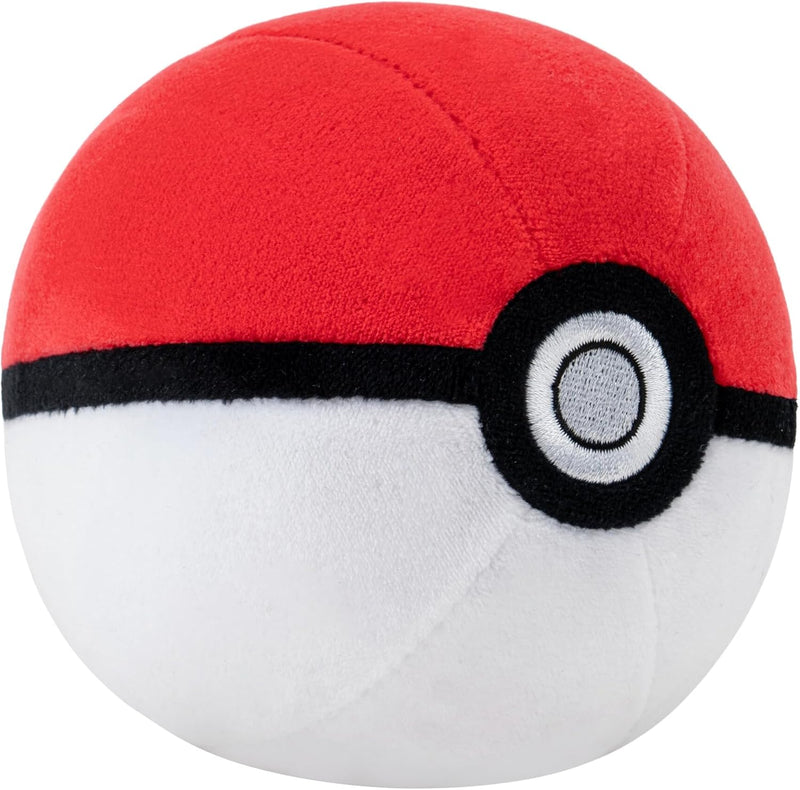 Pokemon 5 Poke Ball Plush, close-up detail