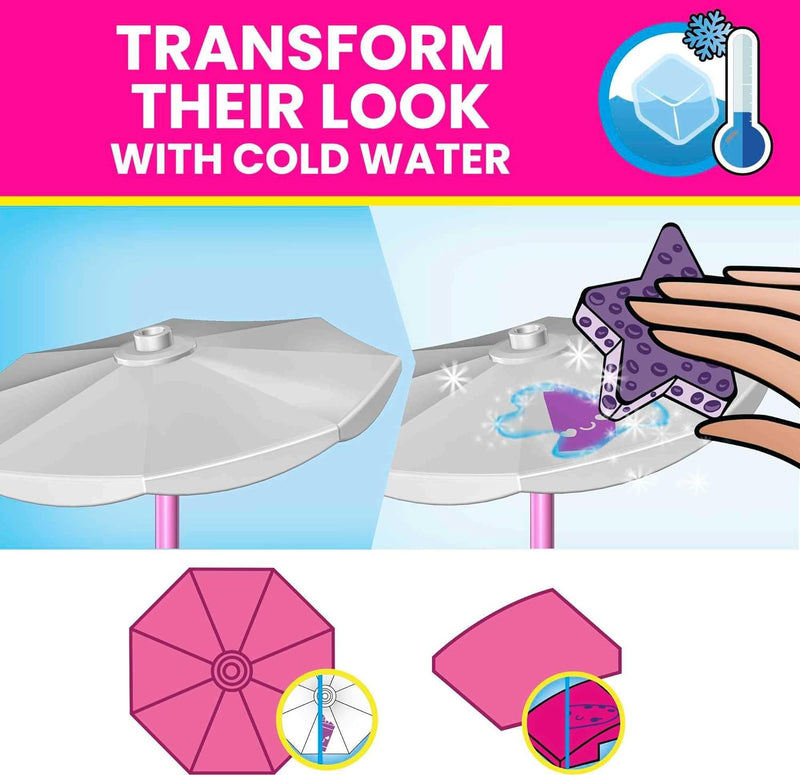 Mega Bloks Barbie Colour Reveal Convertible Road Trip - Image 5