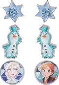 Disney Silver Coloured Frozen 2 Stud Earrings (Set of 3)