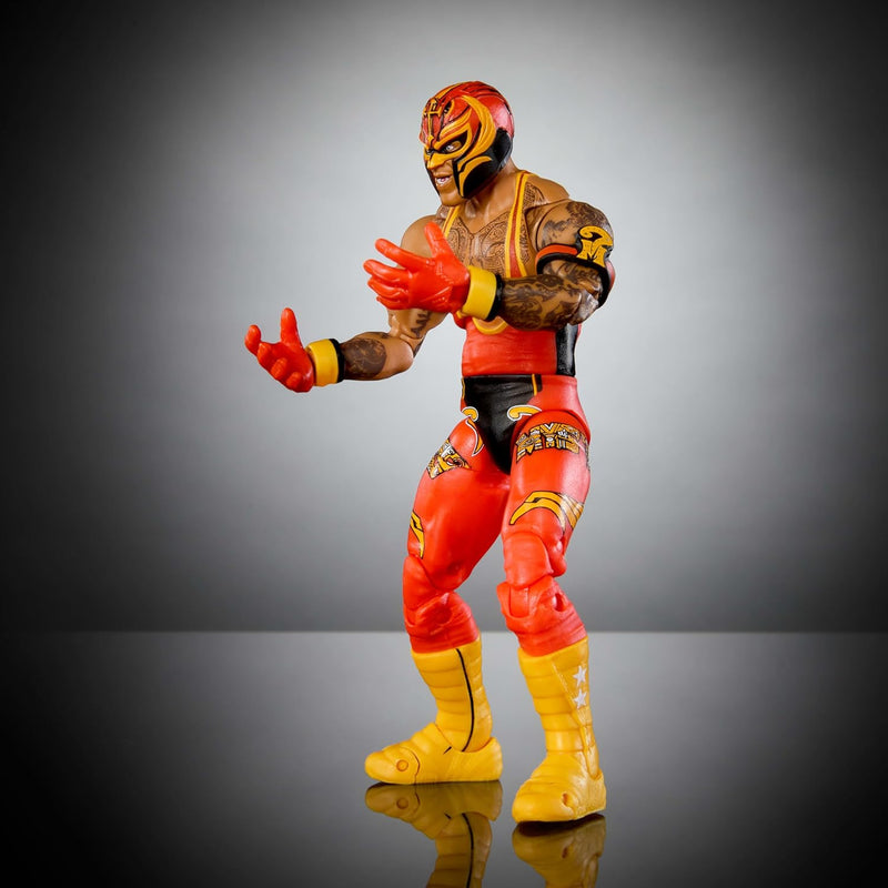 WWE Ultimate Edition Rey Mysterio 6" Action Figure, rear view