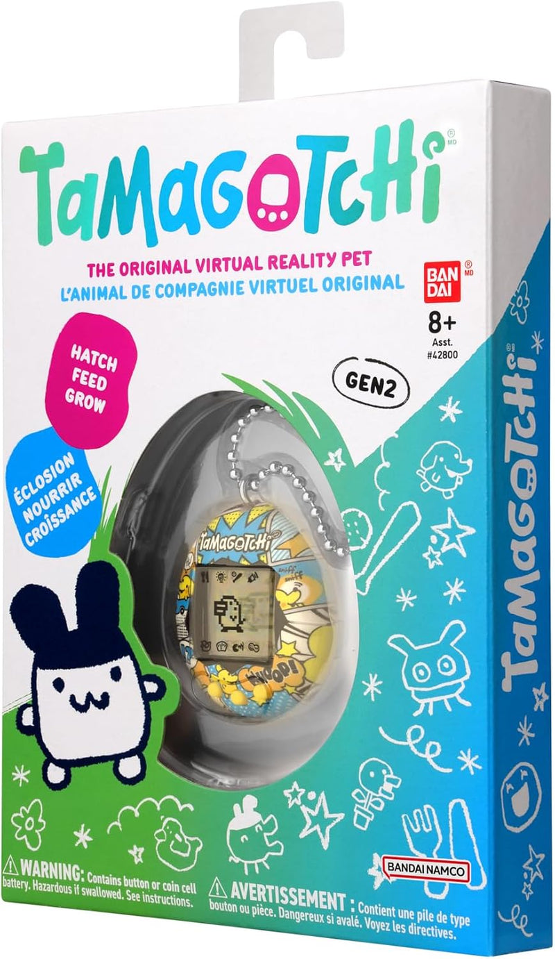 Bandai Tamagotchi Original Pochitchi Comic Book Shell, side angle