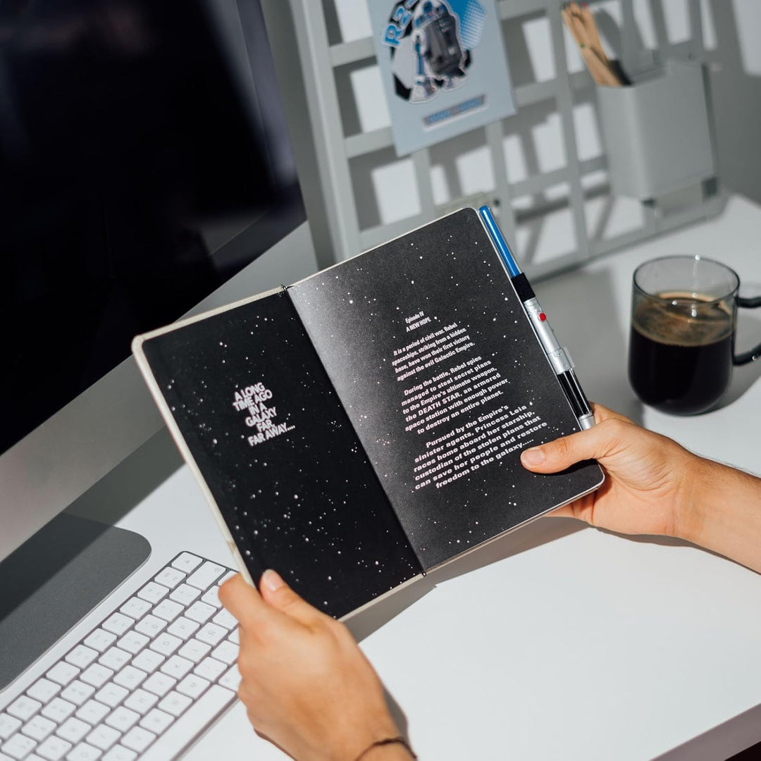 Star Wars Luke Skywalker A5 Notebook With LED Lightsaber Pen