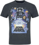 Star Wars Vintage Poster SuperHeroes Inc. Acid Wash T-Shirt