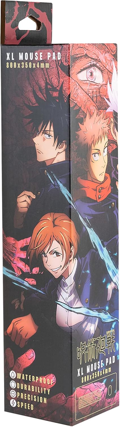 Jujutsu Kaisen Xl Mouse Mat, close-up detail