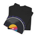 'Money Can't Buy Happiness, But It Can Buy Vinyl' Men's T-Shirt, showing reverse