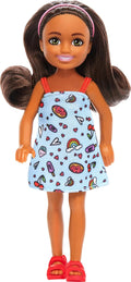 Barbie Chelsea Blue Dress & Headband Doll