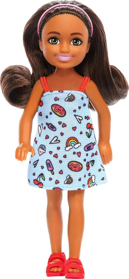 Barbie Chelsea Blue Dress & Headband Doll