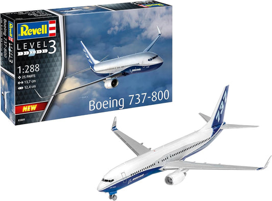 REVELL 03809 Boeing 737 800 1:288 Scale Model Plane