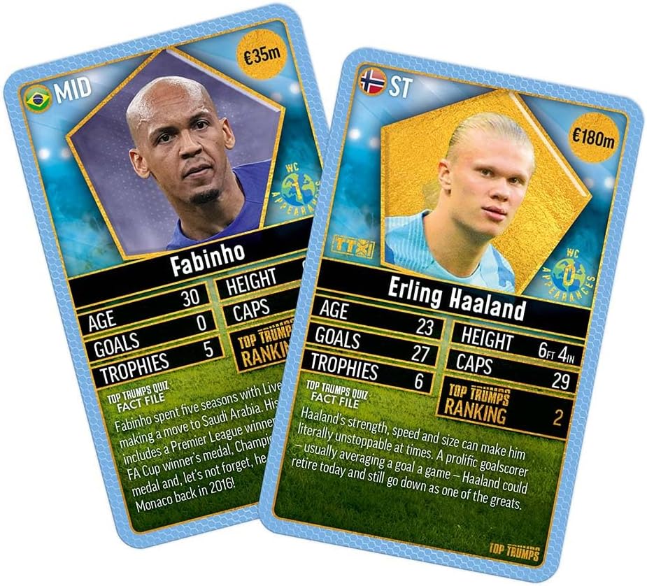 Top Trumps World Football Stars Top 200 (Pack 3)