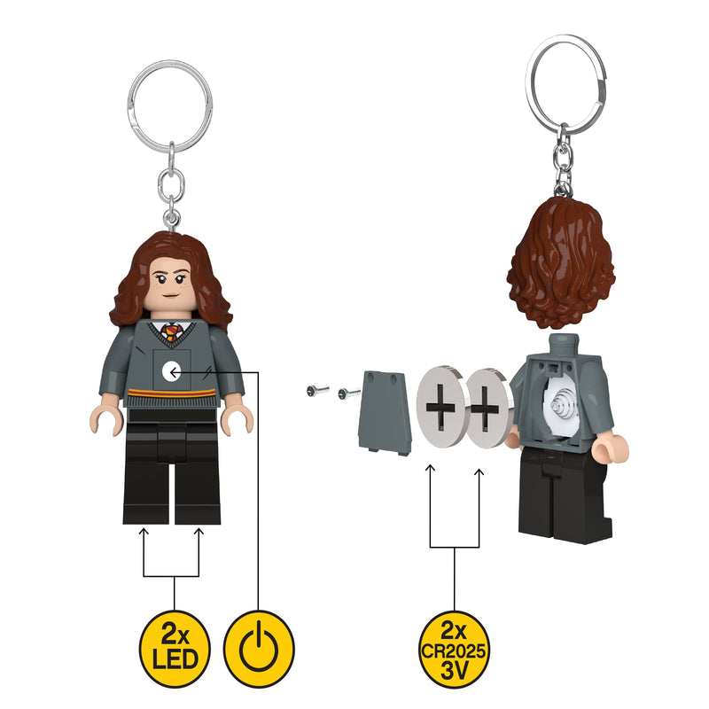 LEGO Harry Potter Hermione Granger Light Up Keychain 8 cm, additional view