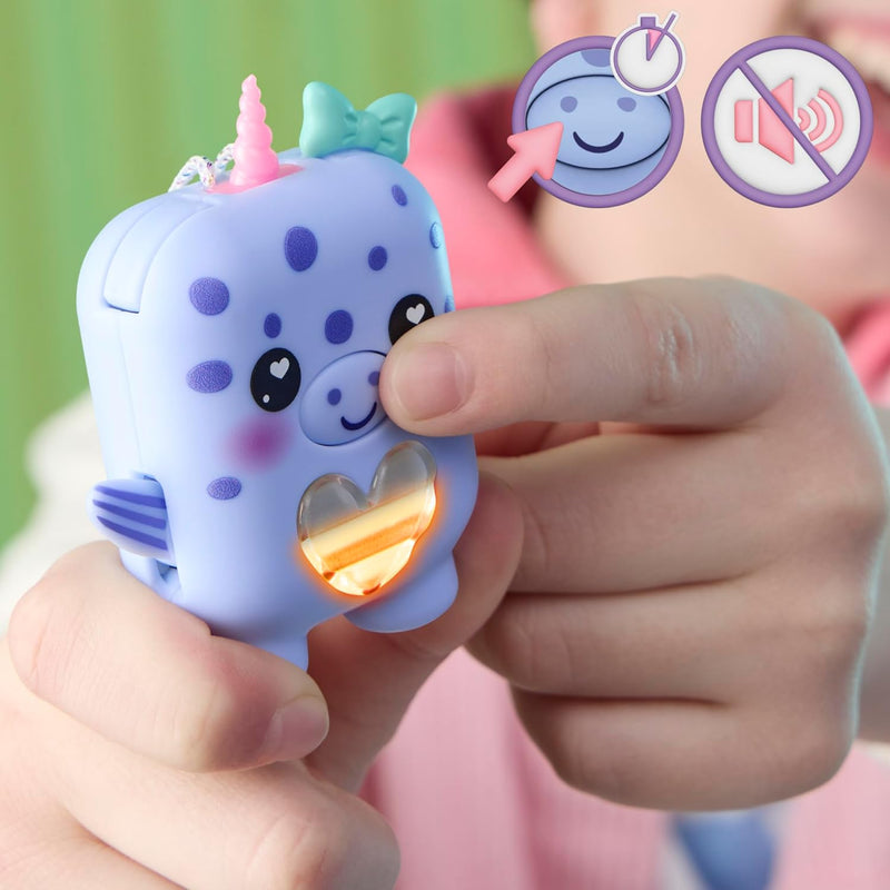 Nano-Mals Blubby the Narwhal Electronic Fidget Pet