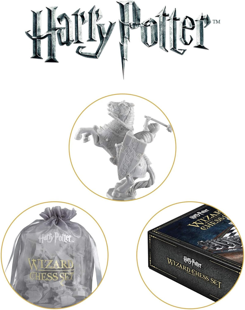 The Noble Collection Harry Potter Wizard Chess Set, rear view