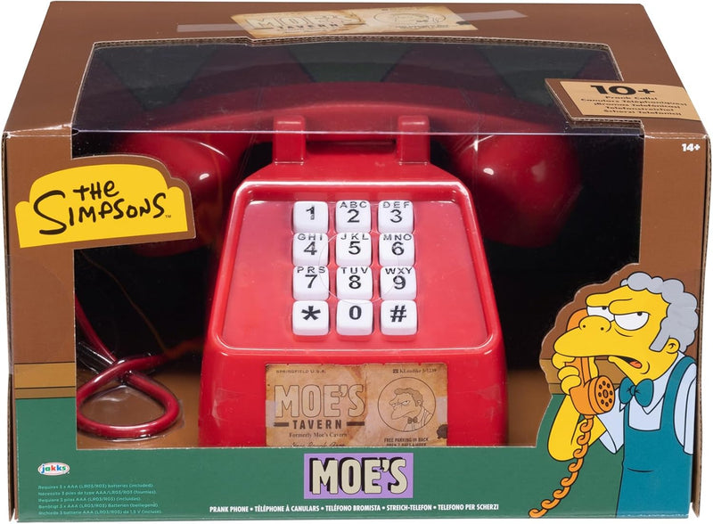 The Simpsons Moe's Prank Phone