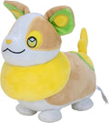 Pokemon 8-Inch Yamper Plush, side angle