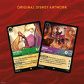 Disney Lorcana Trading Card Game - Reign of Jafar Starter Deck - Set 8, size reference