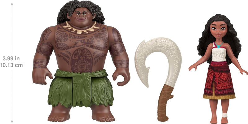 Disney Moana & Maui Ocean Adventures 2-Pack Figures, alternate view