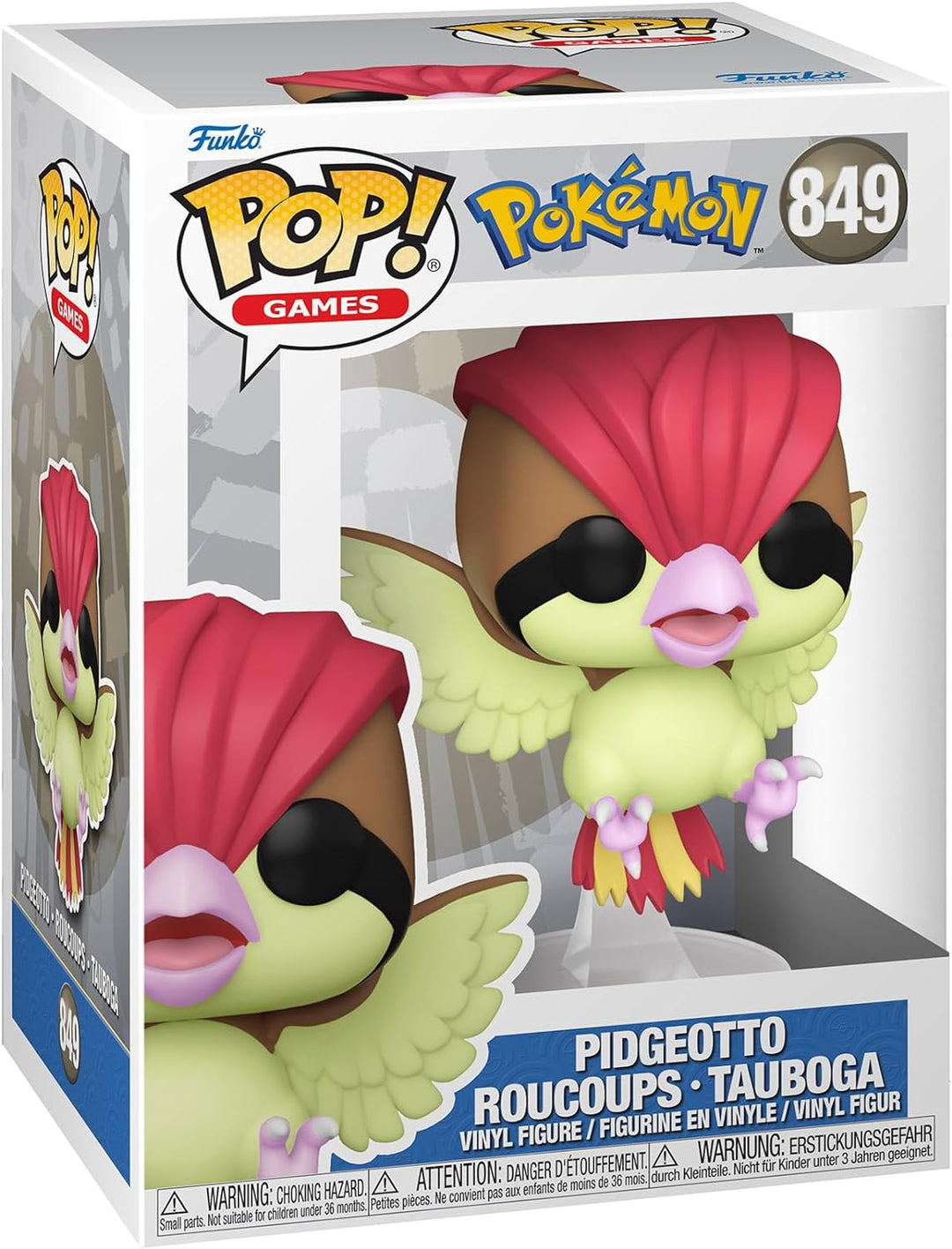 Pidgeotto Pokemon Funko POP! Games Vinyl Figure