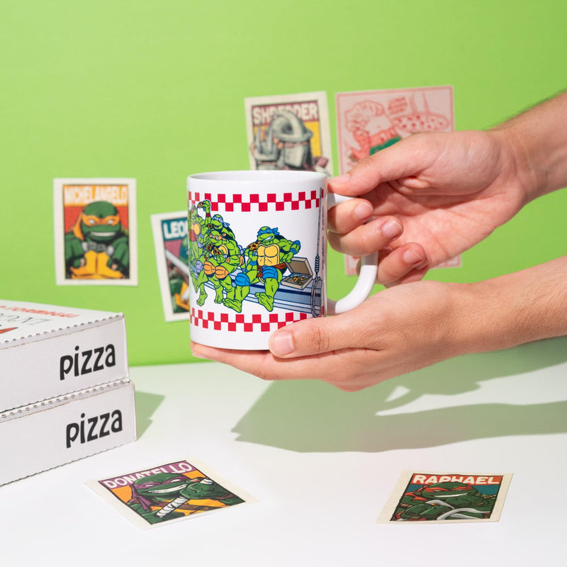 Ninja Turtles Mug design detail