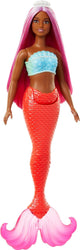 Barbie Mermaid Doll (Red Tail & Pink Hair)