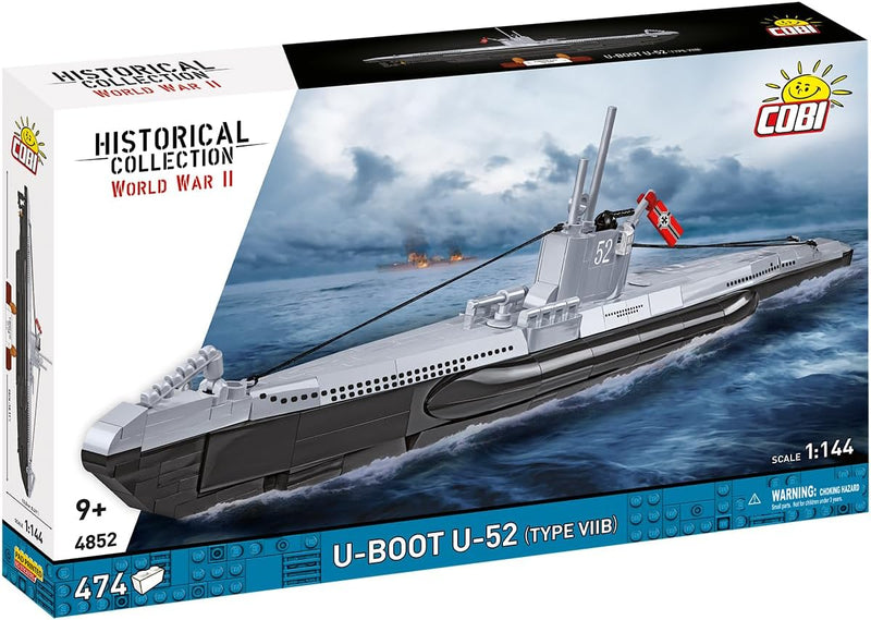 Cobi 4852 World War II Submarine VIIB U-Boat US2 474 pcs