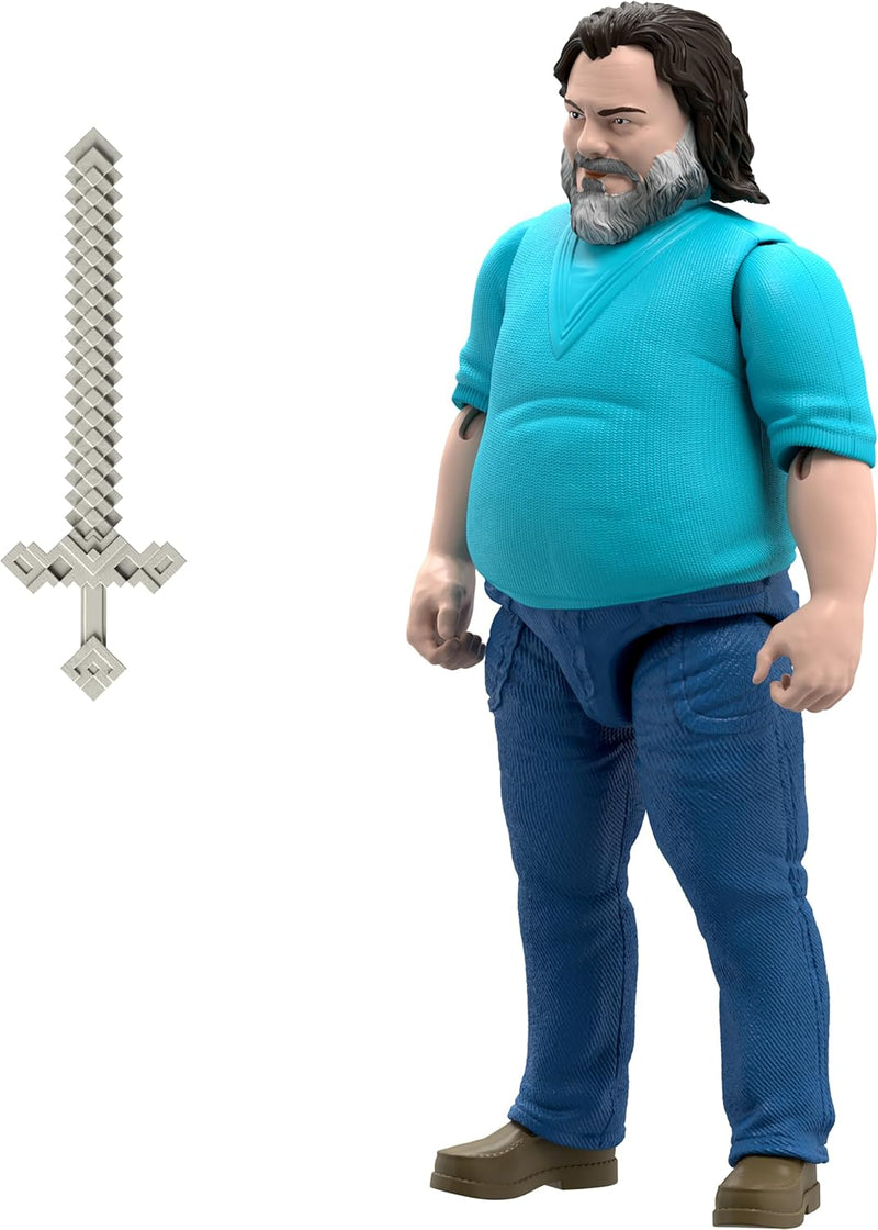 Minecraft Movie Large Scale Steve Action Figure - Image 4