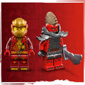 Lego Ninjago 71823 Kai's Dragon Spinjitzu Spinner Playset for Ages 6+, packaging shot