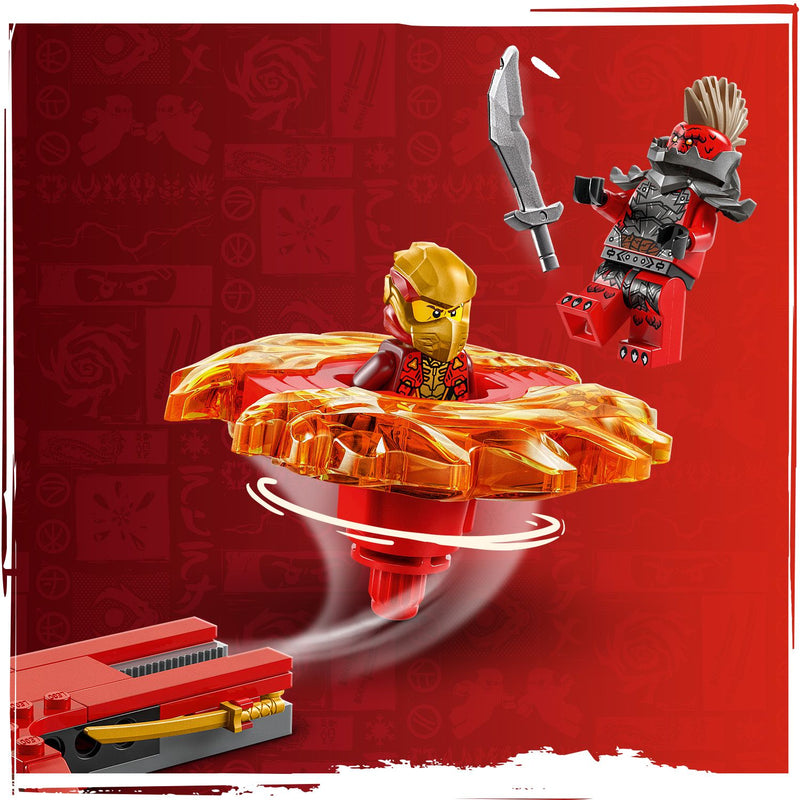 Lego Ninjago 71823 Kai's Dragon Spinjitzu Spinner Playset for Ages 6+, rear view