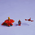 Lego Ninjago 71823 Kai's Dragon Spinjitzu Spinner Playset for Ages 6+, side angle