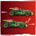 Lego Ninjago 71828 Lloyd's Pull-Back Race Car Playset for Ages 7 & Up, rear view